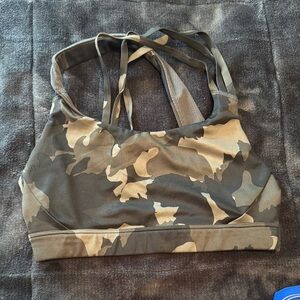 Athleta Camouflage Sports Bra